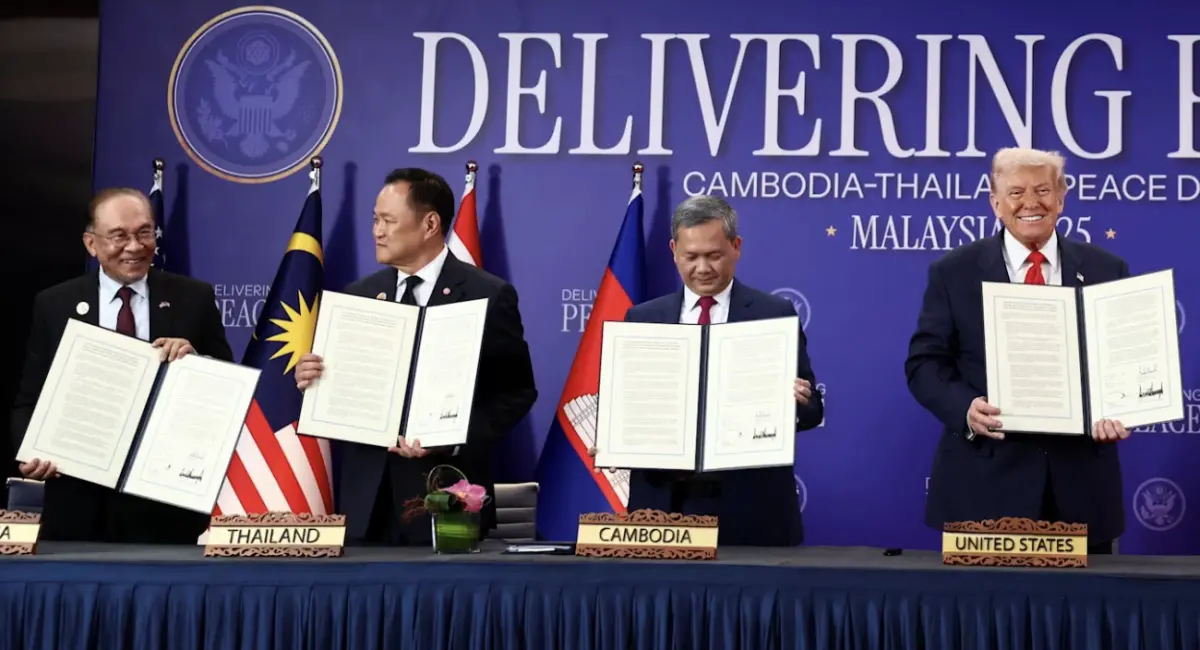 阿努廷強調美泰關稅談判不受泰柬衝突影響 川普已保證將照常進行