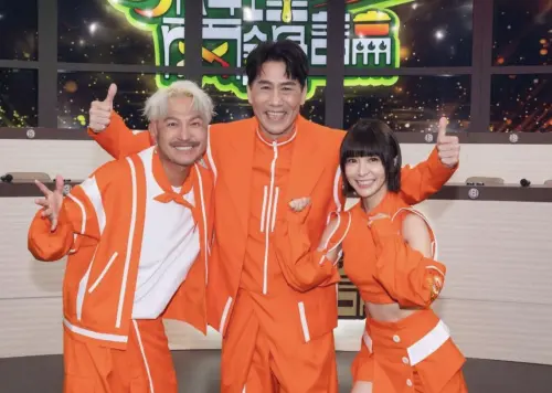 ▲KID（左起）、羅時豐、溫妮是新的組合，頗有話題。（圖／麥卡貝網路電視提供）