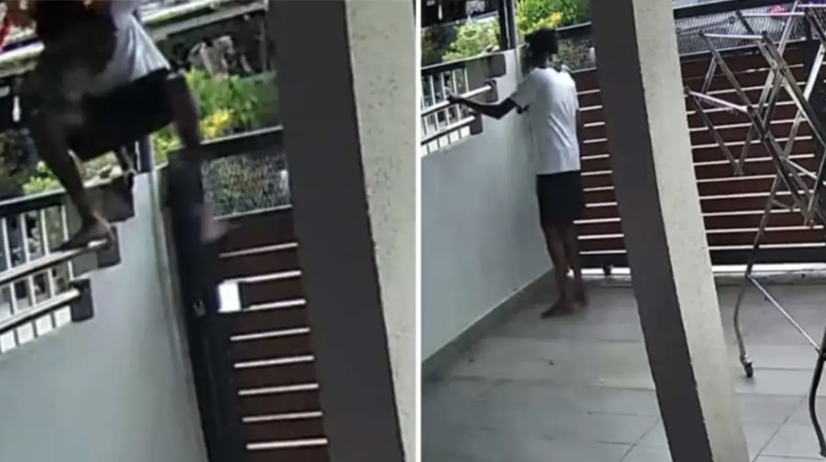 大馬少女獨自在家遭對面鄰居男子翻牆闖入 哭喊求救全被拍下