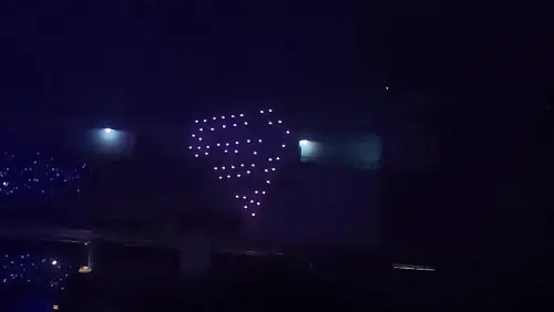 ▲▼粉絲集資百萬送上無人機應援，感動SJ。（圖／讀者提供）