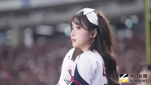 ▲韓國啦啦隊席捲東京巨蛋，李珠珢人氣再創高峰。（圖／記者張一笙攝）