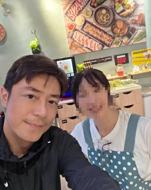 ▲霍建華。（圖／翻攝自新北斗石頭小火鍋 北投唭哩岸店臉書粉專）