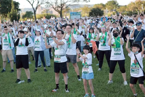 ▲超過5千名跑者參與路跑，用雙腳為自然發聲，一同感受保護野生動物的重要性。（圖／主辦單位提供）