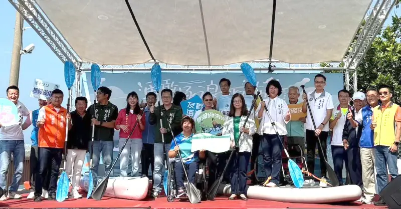▲海洋委員會舉辦勇敢逐浪無礙前行無障礙親海體驗活動。(圖／海洋委員會提供)