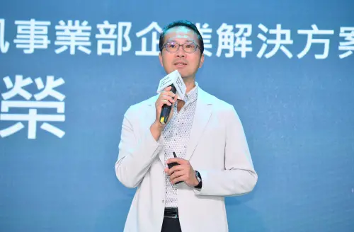 ▲李元榮提到，Solve for Tomorrow 已經為國際型賽事，希望讓世界看見台灣學子改變社會的能力（圖／記者林柏年攝）