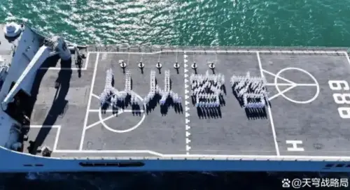 王世堅質詢金句「出海」了！中國軍艦甲板1畫面掀討論
