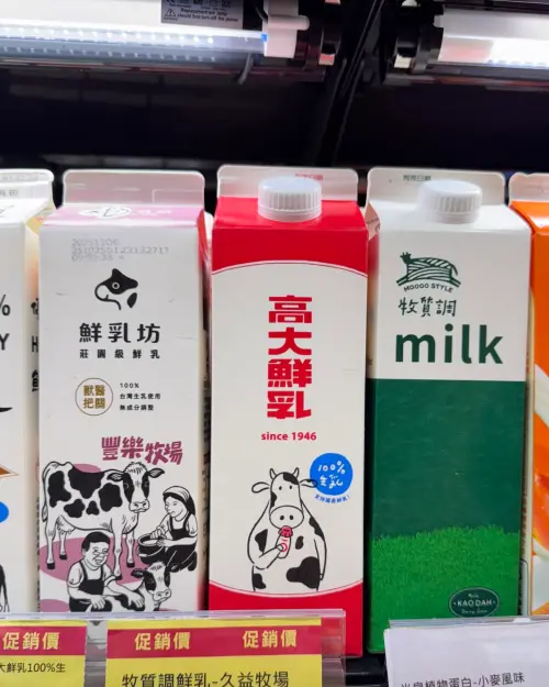 ▲高大鮮乳在2024年成立牧質調子品牌，除鮮奶外，也有生產優格。（圖／翻攝Threads）