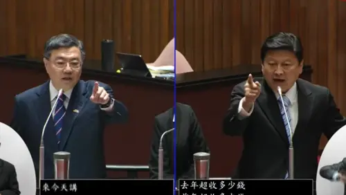 影／場面火爆！傅崐萁批修財劃法造謠　卓榮泰嗆：立院對政院開戰
