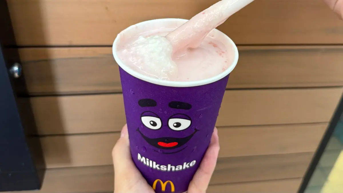 獨／麥當勞奶昔「真實口感」開箱！這點和小時候不一樣：變更好喝