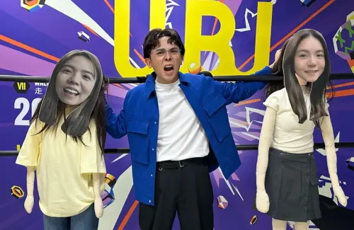 ▲黃豪平在頒獎典禮上一人分飾多角，模仿缺席頒獎典禮的入圍者。（圖／黃豪平IGsmaljohn）