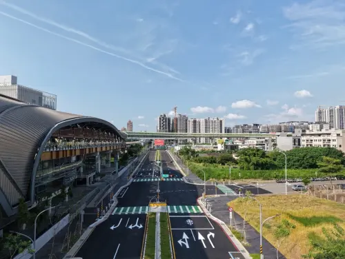 ▲北屯區南北向重要幹道「東光路」首階段工程正式通車，帶動區域更便捷，宜居的新里程。(圖／台中市政府提供)