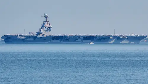 影／川普對委內瑞拉亮槍！福特號赴加勒比海　美軍火力集結達頂峰
