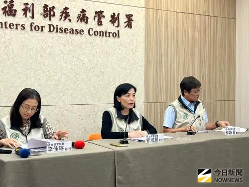 ▲疾管署說明日本流感疫情。（圖／記者張乃文攝）