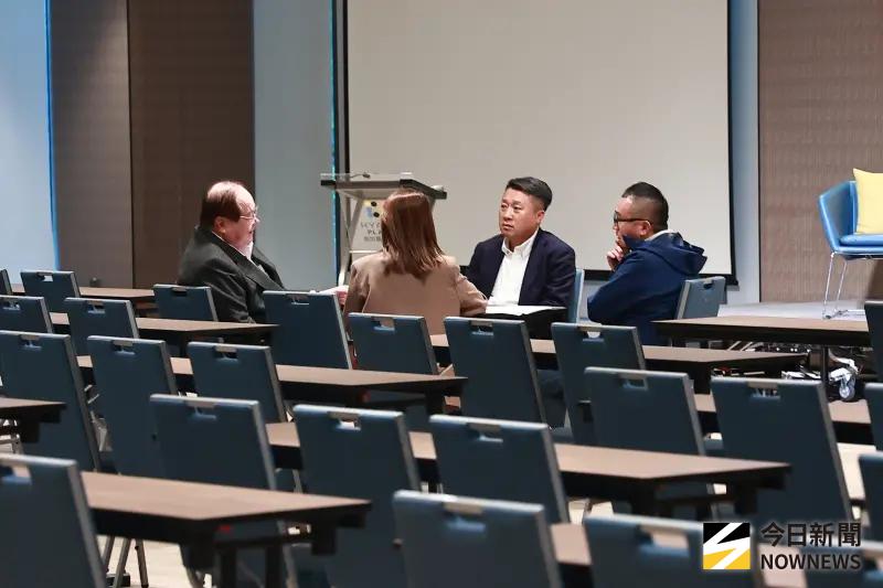 ▲國民黨主席鄭麗文、民眾黨主席黃國昌將進行會面,雙方幕僚今天先到現場場勘。(圖/記者葉政勳攝,2025.11.18)