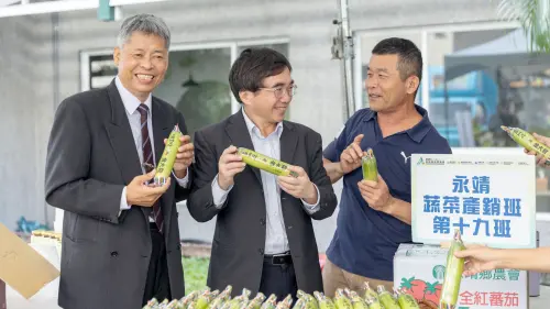 ▲為展現光合菌應用於農業的優質成果，現場特別規劃了「農漁共好市集」。（圖／翻攝畫面）