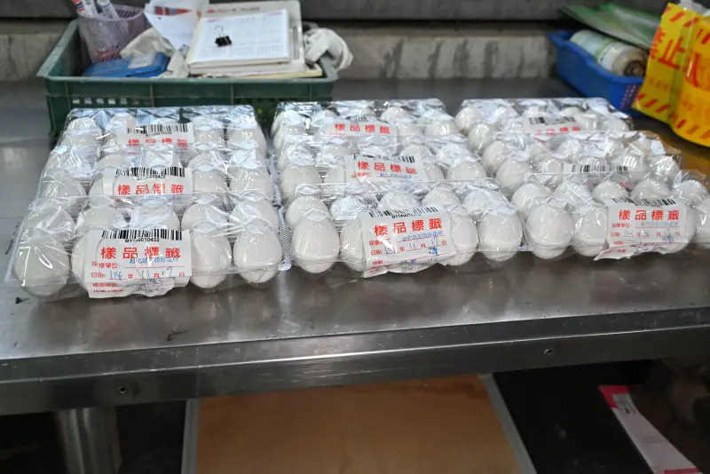 ▲文雅畜牧場1萬顆問題雞蛋已流入新北市。（圖／彰化縣政府提供，2025.11.18）