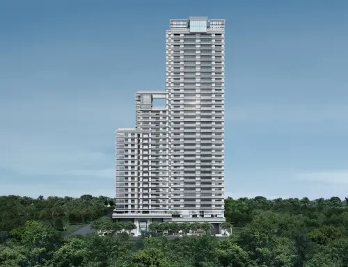 ▲「寶璽天讚」位於七期市政中心核心軸線，為區域少數具備面南大棟距視野的超高層住宅，規劃100至130坪產品，(圖／業者提供）