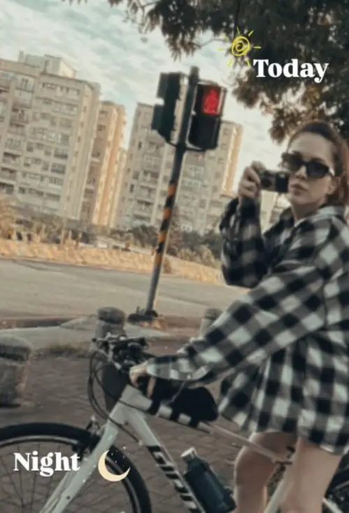 ▲許瑋甯（如圖）曬出老公視角，雖然沒有同框，但是卻閃瞎粉絲。（圖／許瑋甯 IG @anno8o7）