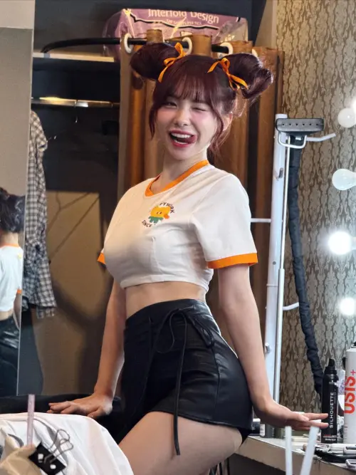 ▲李多慧從差點沒有舞台，到跨海來台一路逆襲，如今是各大活動、代言常客。（圖／翻攝自李多慧Threads@le_dahye）