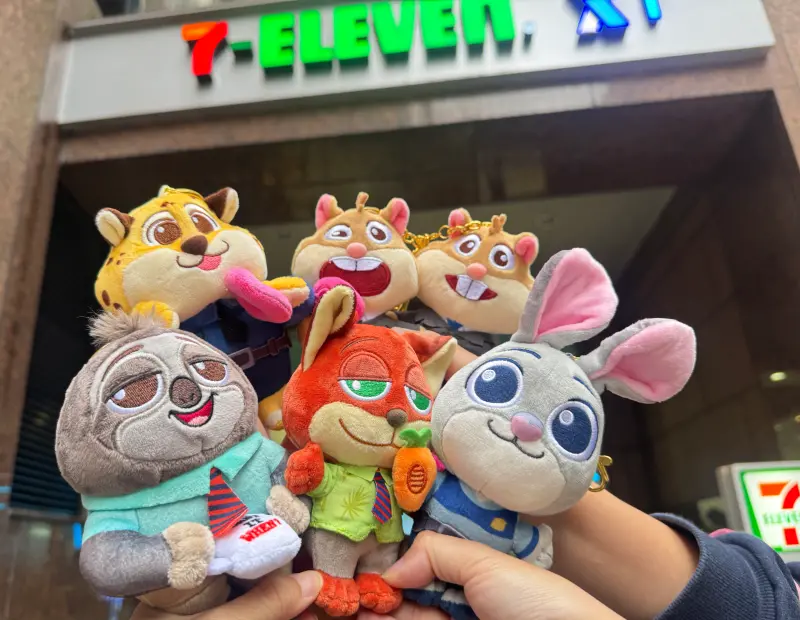 ▲7-11搭配《動物方城市2》上映，同步推出周邊精品集點送活動，共70款商品萌趣登場，最低只要199元起。（圖／記者鍾怡婷攝）
