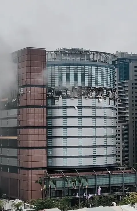 ▲新光三越台中中港店2月發生氣爆,釀5死38傷意外。(資料畫面)