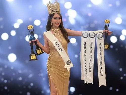 ▲鄭珊汶奪下「環球華麗小姐亞洲冠軍」，並同時榮獲「才藝獎」與「時尚獎」 。（圖／翻攝畫面）