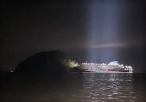 世越號沉船同海域！韓國267人客輪觸礁擱淺　海警緊急救援
