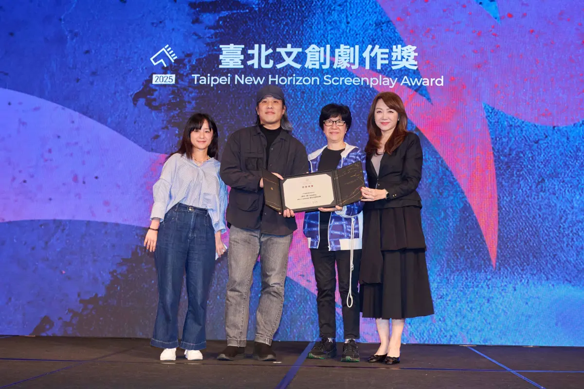 ▲張榮吉導演、陳寶旭監製的《懸命一線》，榮獲2025金馬創投會議【臺北文創劇作獎】。（圖／業者提供）