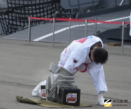 ▲114年國防知性之旅，陸戰莒拳隊表演。（圖／記者呂炯昌攝）