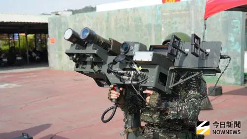 ▲114年國防知性之旅，陸戰隊雙聯裝刺針飛彈展示。（圖／記者呂炯昌攝）