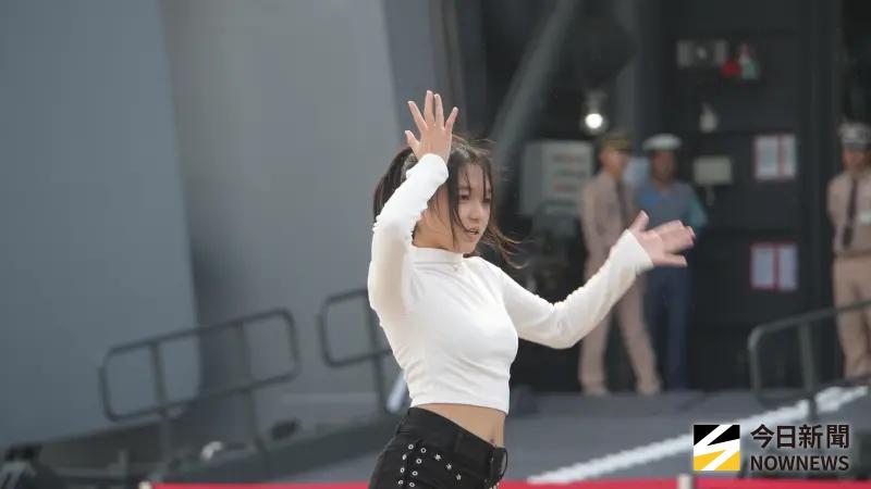    ▲114年國防知性之旅，左營高中熱舞社表演。（圖／記者呂炯昌攝）  