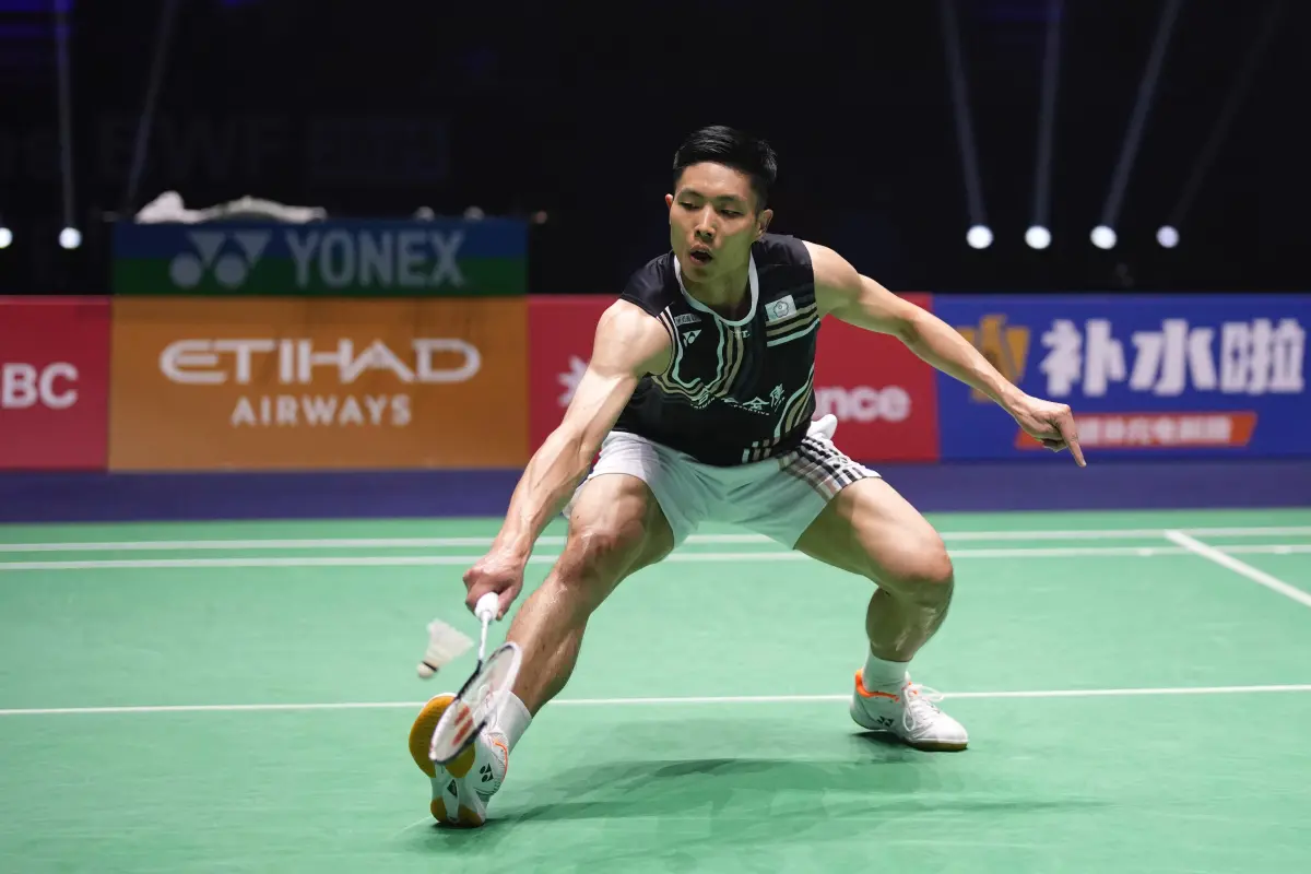 澳洲賽／周天成30分鐘直落2輕取澳洲新秀 挺進超級500公開賽8強