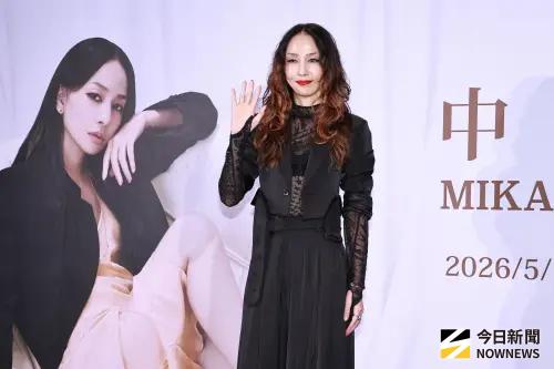 ▲中島美嘉（如圖）在舞台上是冷冷酷酷的音樂女王，私底下超反差，是個愛吸貓的貓奴。（圖／記者吳翊緁攝影）