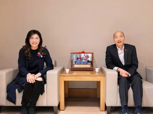 拜會韓院長！鄭麗文大讚韓國瑜風趣溫暖　誓言要當最堅強後盾
