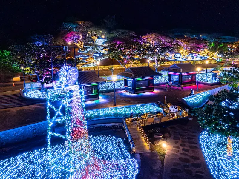 屏東四重溪溫泉季11/21登場！3展區、主燈地圖、交通、接駁車一覽