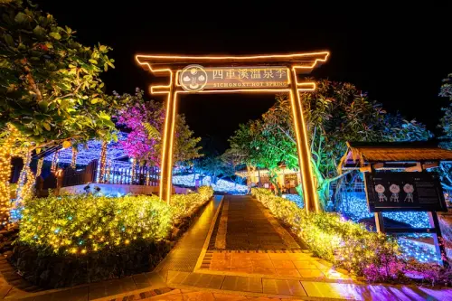 ▲屏東四重溪溫泉季每年都可看到的鳥居入口