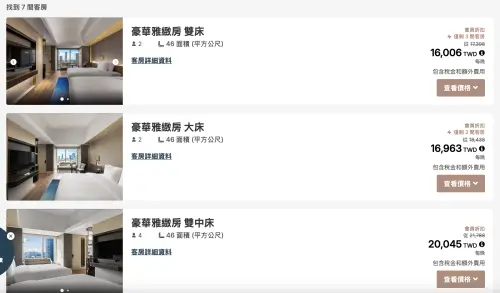 ▲ONCE想跟TWICE一同入住高雄洲際酒店，目前還有房間，今（22）天最低一晚為1萬6006元起。（圖／翻攝高雄洲際酒店官網ickaohsiung.com）