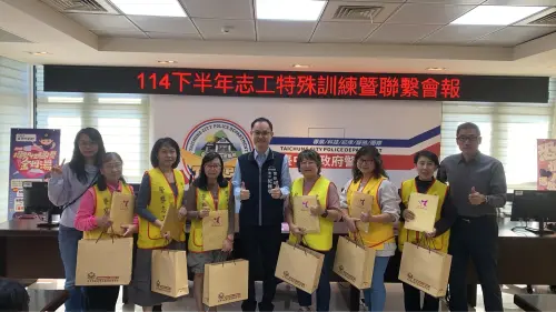 中警婦幼隊舉辦志工訓練　表揚6位績優志工
