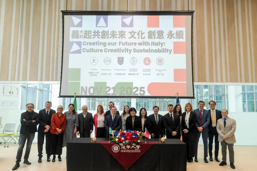 落實25%學生國際參與目標 逢甲與義大利四校簽署MOU