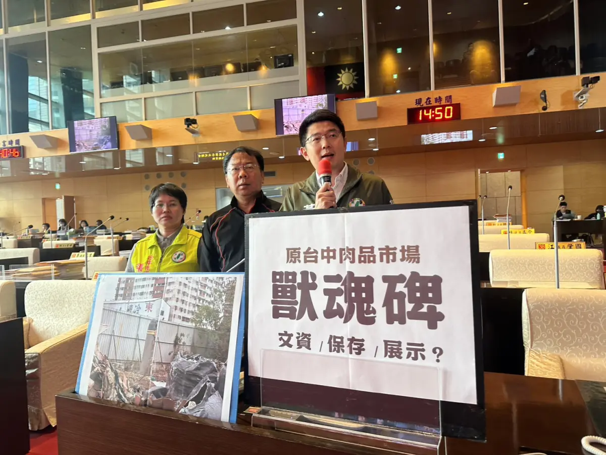 中市90年獸魂碑廢棄角落 議員：彷彿「無主孤魂」