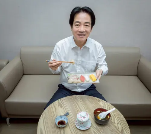 賴清德吃壽司掀「午餐外交」炫風！名醫曝高明之處：沒提中國
