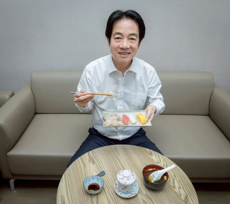 中國喊台灣不可分割！海外反共網紅：為何賴清德還能吃日本水產？