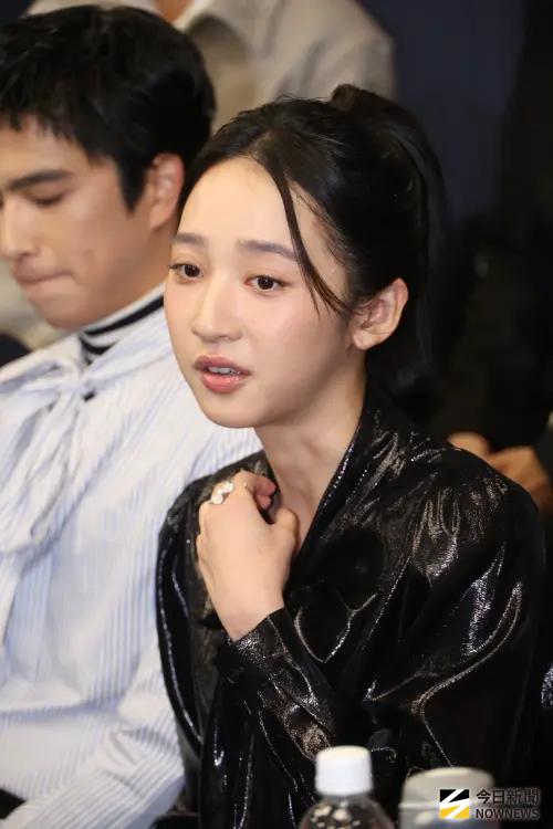 ▲演員李沐（如圖）和石知田在新戲《如果我不曾見過太陽》裡有段暴力戲碼，她坦言，演完後幾度無法釋放心情。（圖／記者嚴俊強攝影）