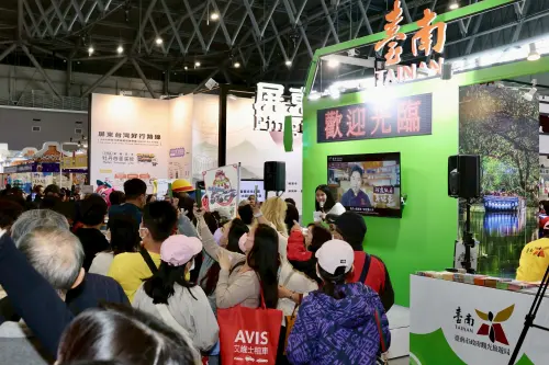 ▲ 2025大台南國際旅展展期11月21日至24日，吸引大批民眾參觀。（圖／南市府提供）