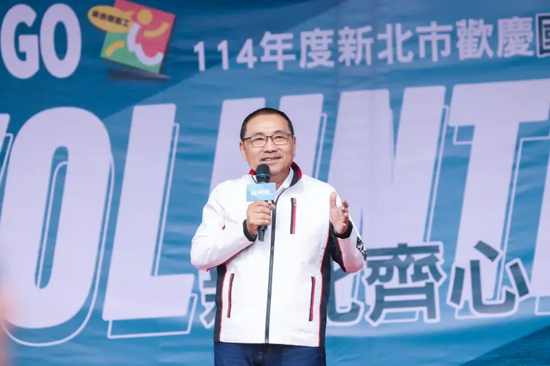 ▲新北市長侯友宜出席「新北齊心 志向永續」2025新北市國際志工日主場活動。（圖／新北市政府提供）