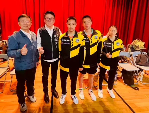 ▲乒乓球協會榮譽理事長賴順仁歡迎全國各地選手踴躍參賽(圖／柳榮俊攝2025.11.22)