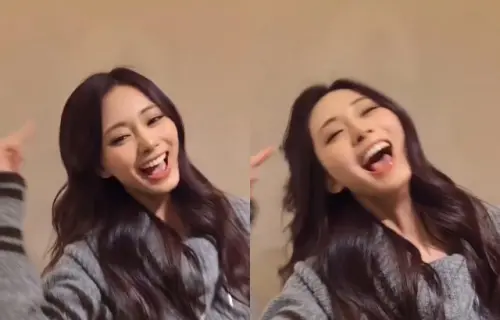 ▲子瑜回台太開心！搞笑學貓頭鷹怪舞　粉絲笑翻：孩子回家體諒一下。（圖／IG@twicetagram）