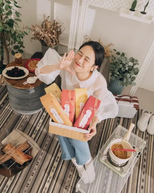 ▲大胃王美食水水千千（圖／取自IG@khshu_）