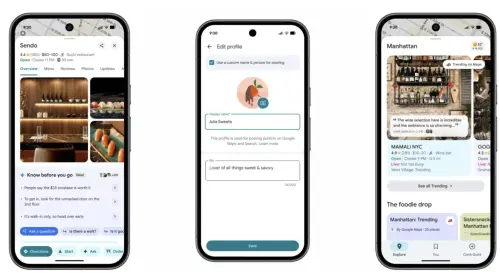 ▲Google 地圖新增可「匿名評論」功能，讓用戶可以自訂名稱、頭像留下評論。（圖／翻攝blog.google）