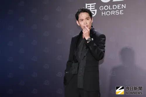 ▲黃鐙輝（如圖）攜帶隕石碎片在身，當作今晚盛會的幸運物。（圖／NOWNEWS攝影中心）